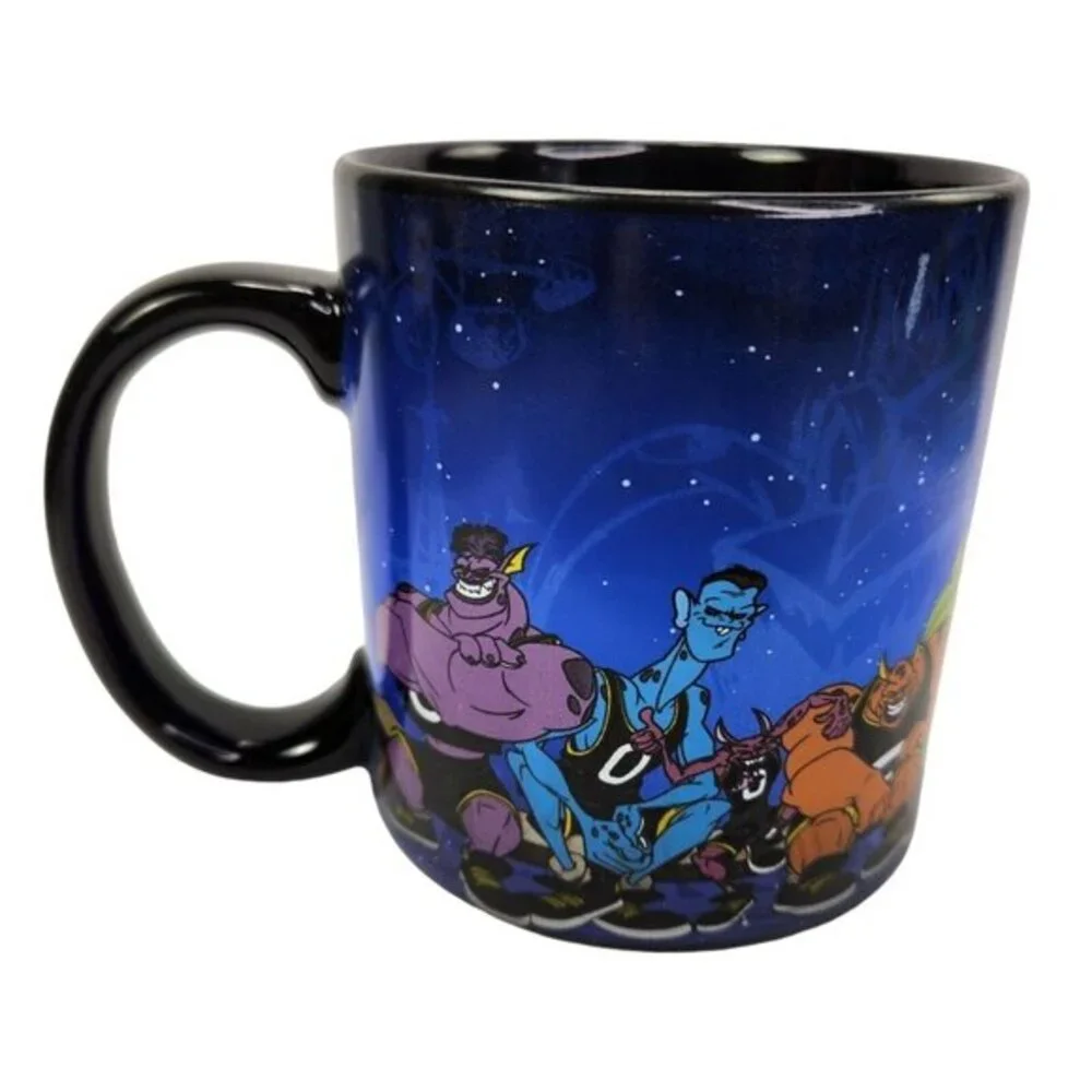 Space Jam Tune Mug‎ Squad Monsters Coffee Black Warner Bros Large 20 oz READ